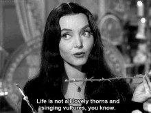 Carolyn Jones Life Is Not All Lovely Thorns GIF
