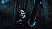 Katniss Catching Fire Katniss Lightning Arrow GIF - Katniss Catching Fire Katniss Lightning Arrow Katniss Everdeen GIFs