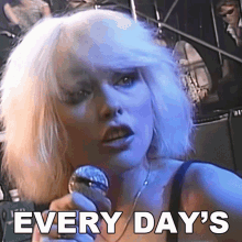 Every Days A Holiday Debbie Harry GIF - Every Days A Holiday Debbie Harry Blondie GIFs