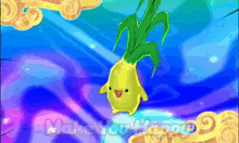 a cartoon drawing of a plant with the words make your home on the bottom right
