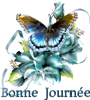 Bonne Journèe Beautiful Sticker - Bonne Journèe Beautiful Butterfly Stickers