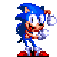Sonic Sonic The Hedgehog Sticker - Sonic Sonic The Hedgehog Sonic Dancing Stickers