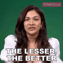 The Lesser The Better Ridhima Pandit GIF