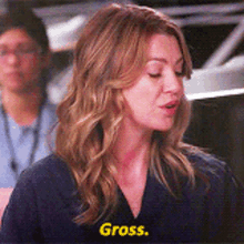 Greys Anatomy Meredith Grey GIF - Greys Anatomy Meredith Grey Gross GIFs