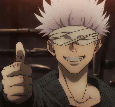 Gojo satoru thumbs up gif gojo satoru gojo thumbs up discover