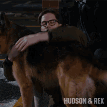 Hugging The Dog Jesse Mills GIF