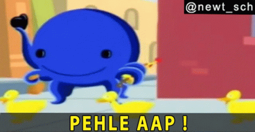 Pehle Aap First You GIF - Pehle Aap First You Oswald Hindi - Discover &  Share GIFs