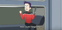How Could I Forget That Ensign Brad Boimler GIF