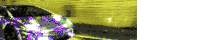 a blurry picture of a car driving down a street