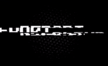 the word report is being displayed on a black screen .
