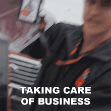 Taking Care Of Business Danny Mullen GIF - Taking Care Of Business Danny Mullen Im Working On It GIFs