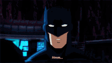 Batman Hmmm GIF - Batman Hmmm Dcau GIFs