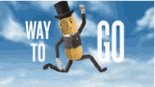Way To Go Peanut GIF - Way To Go Peanut Mr Peanut GIFs