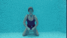 Underwater Breath Hold GIF - Underwater Breath Hold Swimsuit GIFs