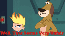 Johnny Test Dukey GIF - Johnny Test Dukey Well That Seems Very Unfair GIFs