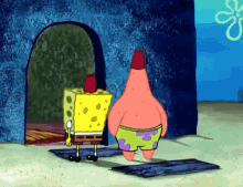 Get Out Of My House Squidward GIF - Get Out Of My House Squidward Spunch Bob GIFs