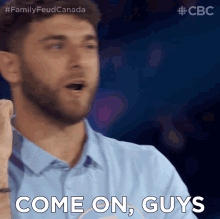Come On Guys Ish GIF - Come On Guys Ish Family Feud Canada GIFs