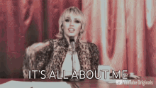 Its All About Me Miley Cyrus GIF