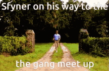 Sfyner Sfyner And The Gang GIF - Sfyner Sfyner And The Gang Sfyner On His Way To The Gang Meet Up GIFs