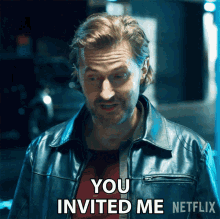 You Invited Me Ray Levine GIF - You Invited Me Ray Levine Richard Armitage GIFs