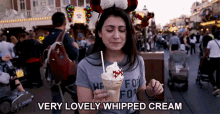 very lovely whipped cream lovely cream whipped cream delicious