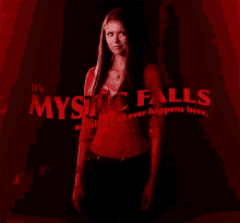 Its Mystic Falls Nothing Bad Happens Here The Vampire Diaries GIF