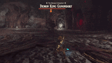 a video game shows a demon king ganondorf