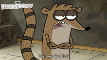 That Was Just Luck Rigby GIF