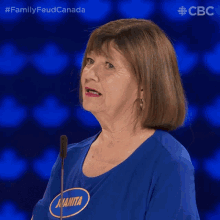 Disappointed Juanita GIF - Disappointed Juanita Family Feud Canada GIFs