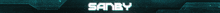 a blurry image of the word stha on a dark blue background