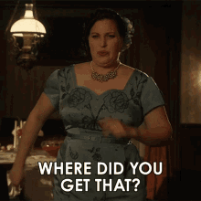 Where Did You Get That Alma Fillcot GIF - Where Did You Get That Alma Fillcot Allison Tolman GIFs