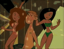 Kim Possible Ron Stoppable GIF - Kim Possible Ron Stoppable Party GIFs