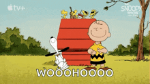 Dancing Charlie Brown GIF