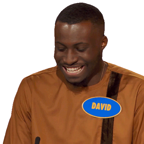 Laughing David Sticker - Laughing David Family Feud Canada Stickers