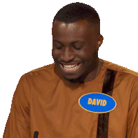 Laughing David Sticker