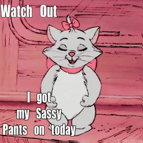 Outta the way world Ive got my sassy pants on today  Funny quotes  Fashion quotes inspirational Hilarious