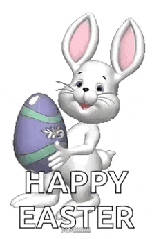Happyeaster Easterbunny GIF - Happyeaster Easterbunny Easterbasket GIFs
