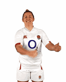 red roses england rugby wear the rose o2sports clapping
