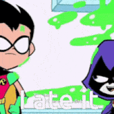 Robin Teen Titans Go GIF - Robin Teen Titans Go I Ate It GIFs
