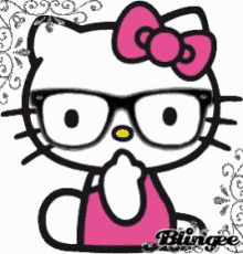 Hello Kitty Glittery GIF - Hello Kitty Glittery Shocked GIFs