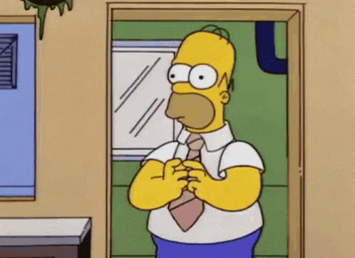 Homer Worried GIF - Homer Worried Homero - Discover & Share GIFs