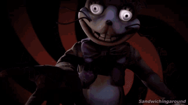 Pixilart - glitchtrap/malhare gif by Bendyfan2010