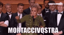 Adele Speech GIF - Adele Speech Grammy GIFs