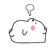 a black and white drawing of a cartoon character with a speech bubble coming out of his mouth .