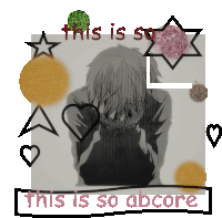 Abcore Ab Gay Sad Anime Sticker
