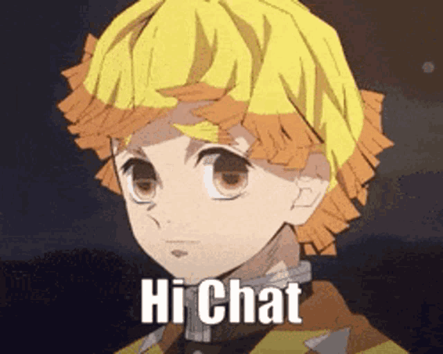 Hello Chat Demon Slayer GIF - Hello chat Demon slayer Haganezuka - Discover  & Share GIFs