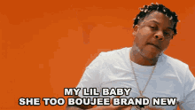 My Lil Baby She Too Boujee Brand New GIF - My Lil Baby She Too Boujee Brand New Brand New GIFs