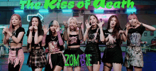 Purple Kiss Zombie GIF - Purple Kiss Zombie Kpop GIFs