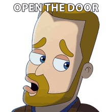 door open