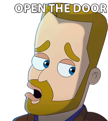 Open The Door Rodney Sticker - Open The Door Rodney Big Mouth Stickers